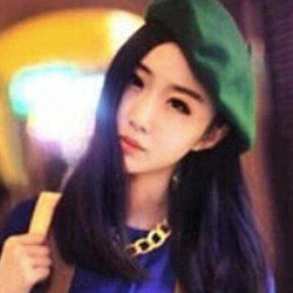 Accessories - 🎁 Last one Women's wool blend green french Beret